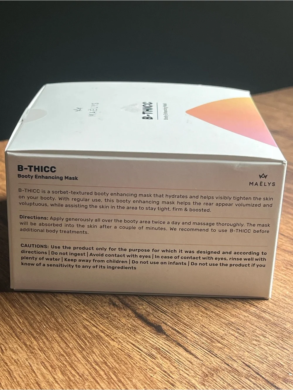 Maelys B-THICC Booty Enhancing Mask by MAELYS - 100 mL